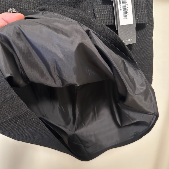 Black mini skirt (size S) from SDeer - Picture 7 of 7